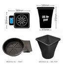 AutoPot 1XL 9mm. 25ltr.án tunnu