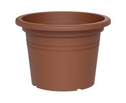 Pottur Basic 25cm. brúnn