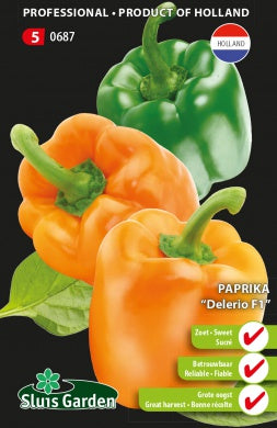 Paprika sæt F1 Delerio