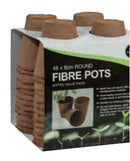 Pottar úr trefjum  8 cm.48stk.